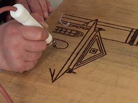 Ahşap Yakma Tekniği