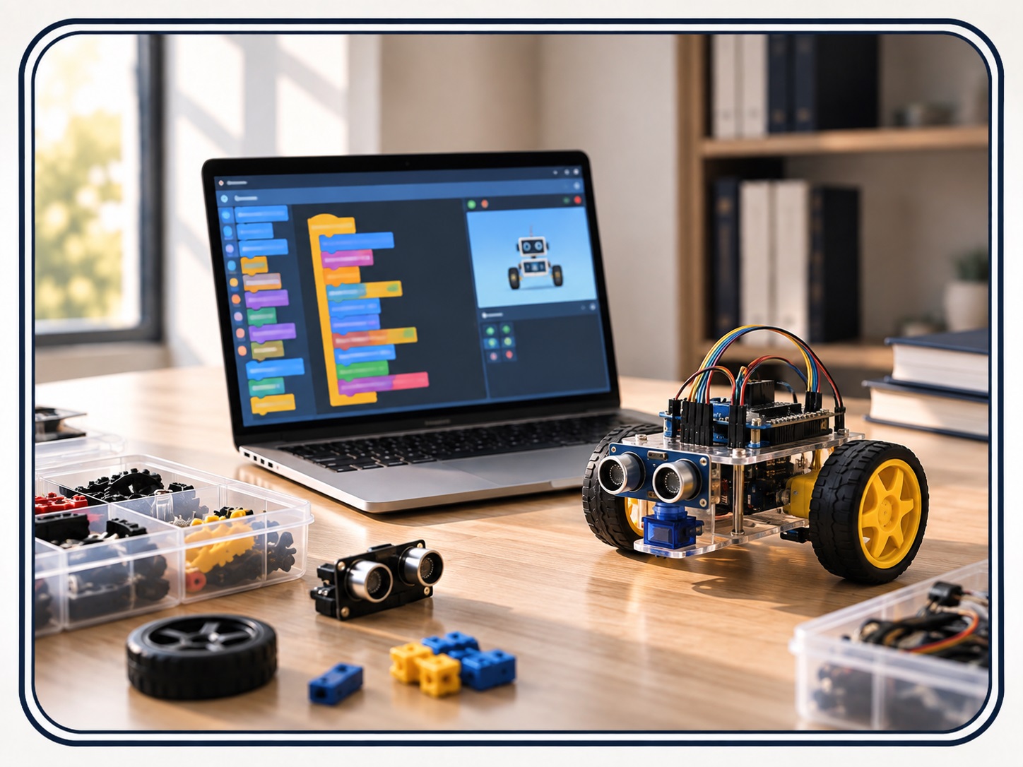 Blok Tabanlı Robotik Ve Kodlama