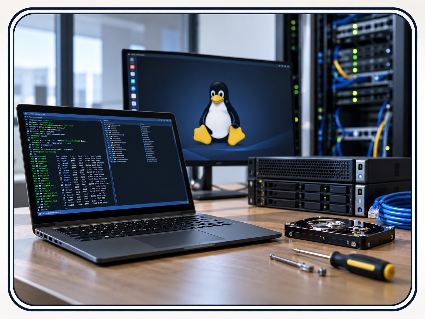 LINUX İşletim Sistemi Yönetimi Geliştirme Ve Uyum Eğitimi