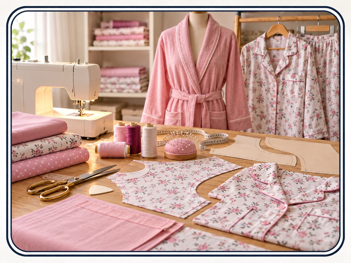 Kadın Pijama Ve Sabahlık Dikimi
