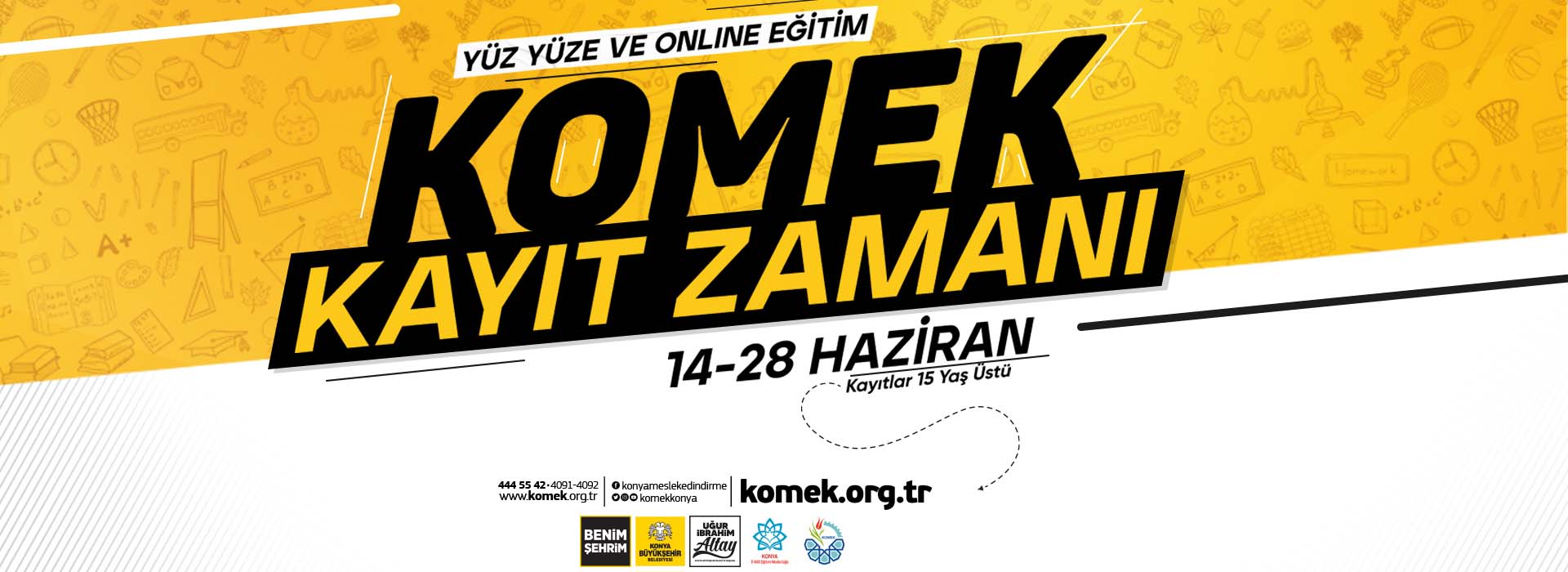 KOMEK ve ASEM’de Yeni Dönem Kayıtları Başladı