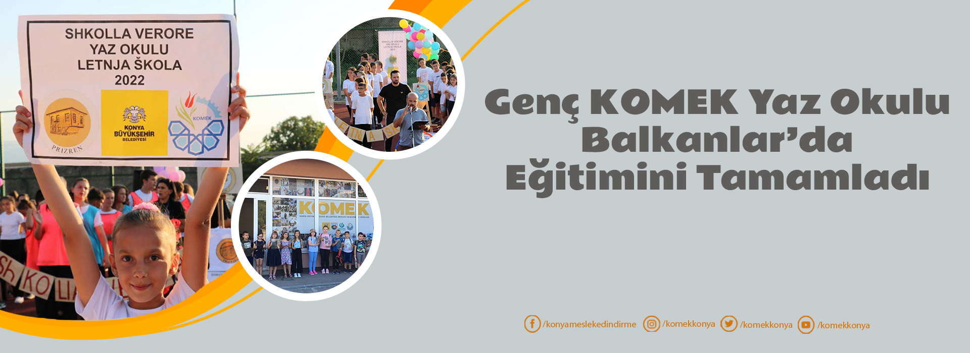 Balkanlardaki Öğrenciler Genç KOMEK’le Verimli Bir Yaz Dönemi Geçirdi