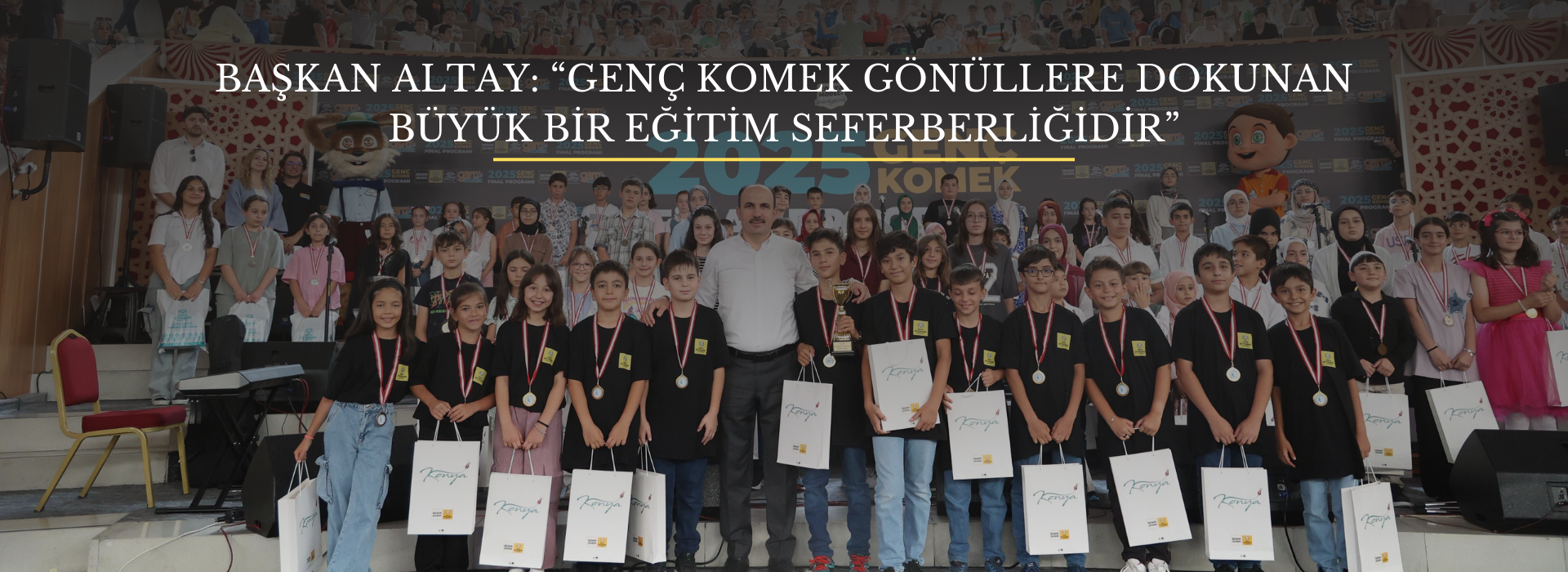 BAŞKAN ALTAY: “GENÇ KOMEK GÖNÜLLERE DOKUNAN BÜYÜK BİR EĞİTİM SEFERBERLİĞİDİR”