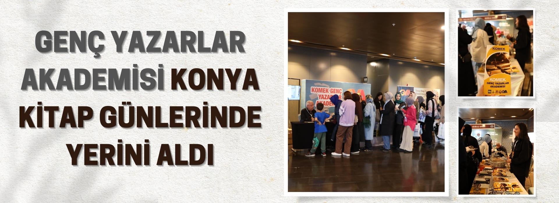 Genç Yazarlar Akademisi Konya Kitap Günlerinde Yerini Aldı